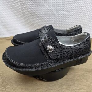 Alegria Dena Delicut Leather Neoprene Dream Fit Clog